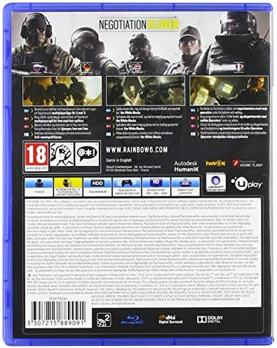Tom Clancy's Rainbow Six: Siege - Ubisoft Tactical Shooter for PS4