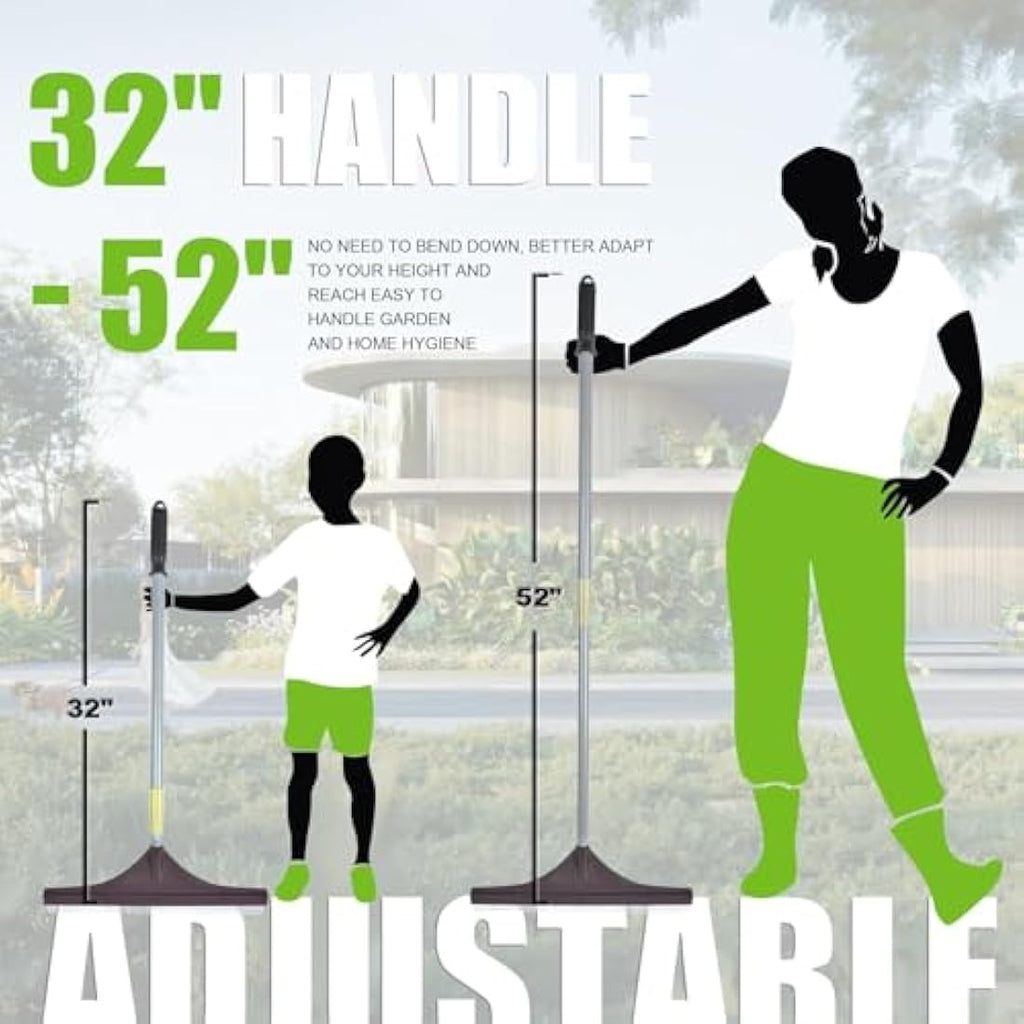 Winslow & Ross Artificial Grass Rake | Telescopic Handle Nylon Brush