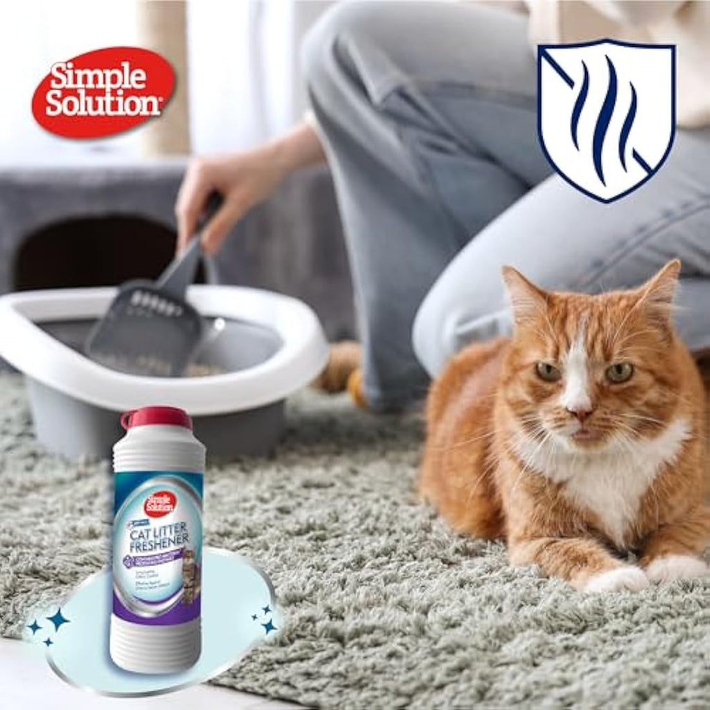 Simple Solution Cat Litter Freshener – Enzymatic Odour Eliminator 600g