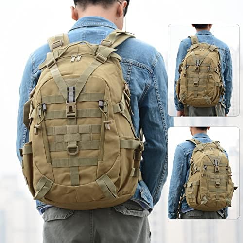Jolof Store 35L Tactical Military Backpack – Water Resistant Molle Rucksack