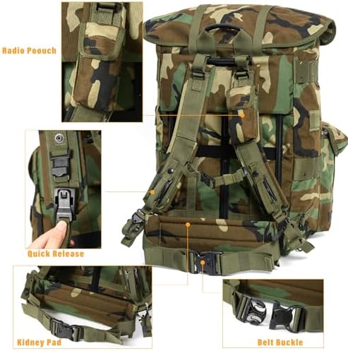 MT Military Alice Pack – Army Survival Combat Tactical Rucksack Backpack