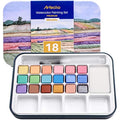 Artecho Metallic Watercolour Paint Set | 18 Colors with Water Brush Pen