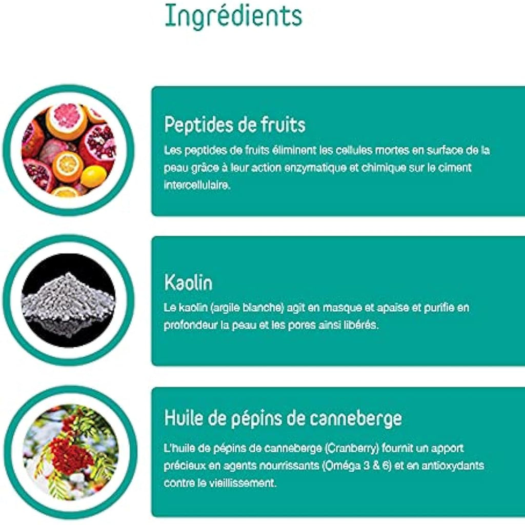 Jolof Store Cycle Purete – Gommage et Masque Visage Purifiant Apaisant