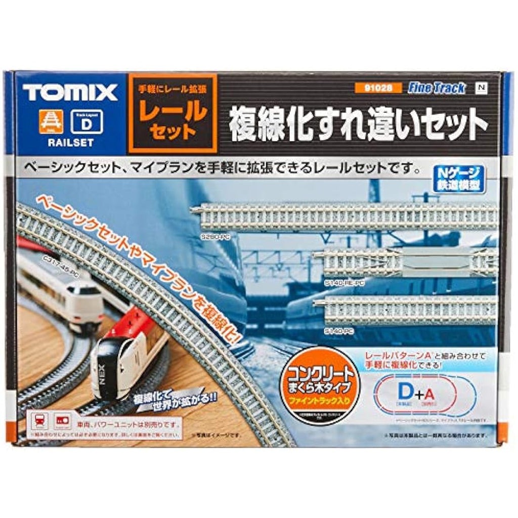 TomyTEC Oval Track Starter Set Model Kit – 634 x 1614 mm Railway Set