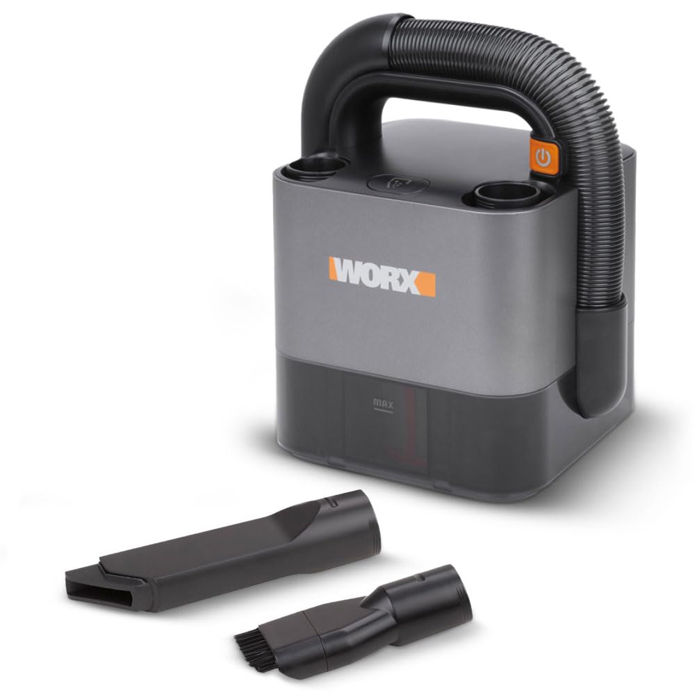 WORX WX030.9 Cubevac Cordless Compact Vacuum Cleaner - 18V PowerShare