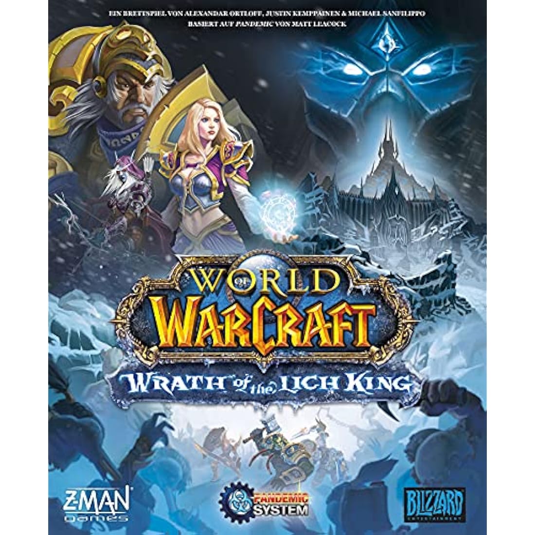 Asmodee World of Warcraft: Wrath of the Lich King Strategy Game - German