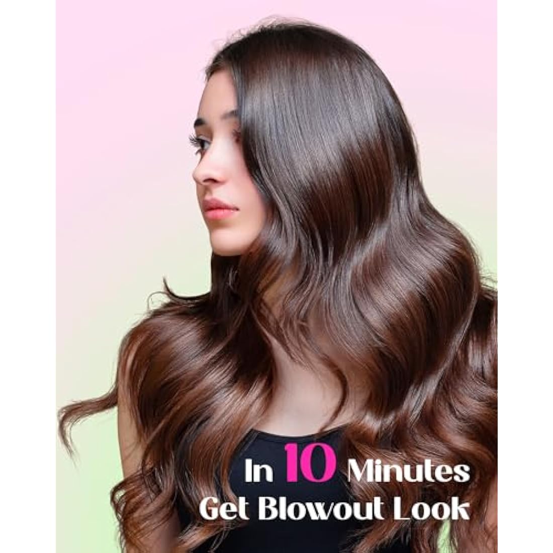 Wavytalk 38mm Thermal Brush | Ionic Heated Round Iron for Blowouts