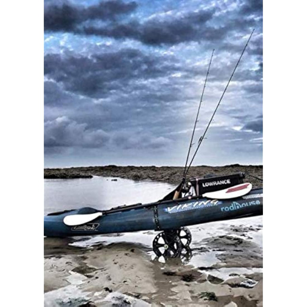C-Tug Sandtrakz Kayak Cart – Puncture-Free Wheels & Portable Trolley