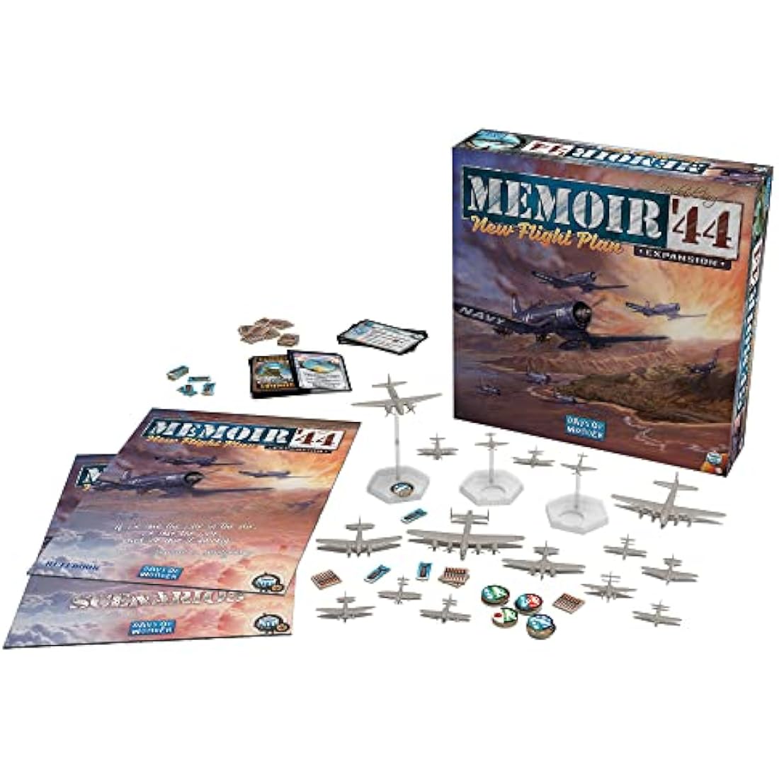 Memoir '44: New Flight Plan Board Game Expansion | Military Strategy
