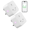 TVLIVE Smart Plug 2 Pack with Energy Monitoring for Alexa & Google Home