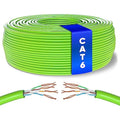 Mr. Tronic Cat 6 Ethernet Cable 100m – High Speed UTP Bulk LAN Cable, Green