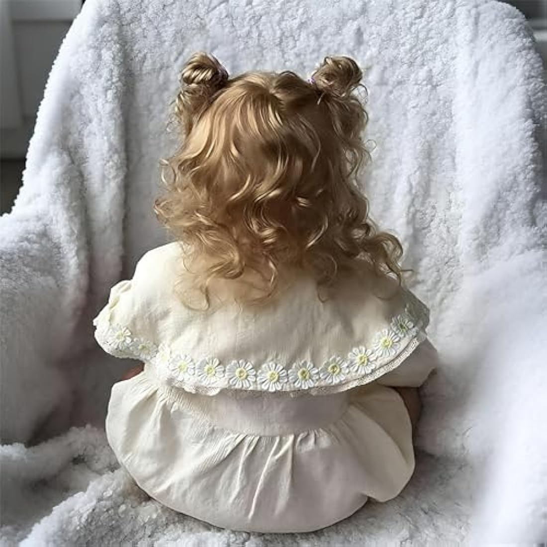 24" Reborn Maddie Girl Doll – Realistic Blonde Hair Toy