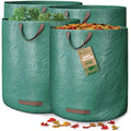 GardenGloss Heavy Duty Garden Waste Bags | 272L Reusable 4-Pack