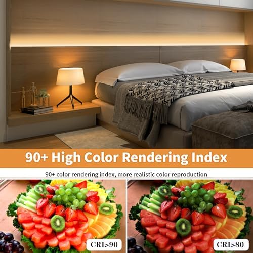 SIRYYUI 10M COB LED Strip Light – 3000K Warm White 24V Dotless Tape