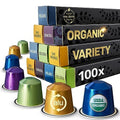 Organic Coffee Pods | 100 Nespresso Compatible Aluminium Pods