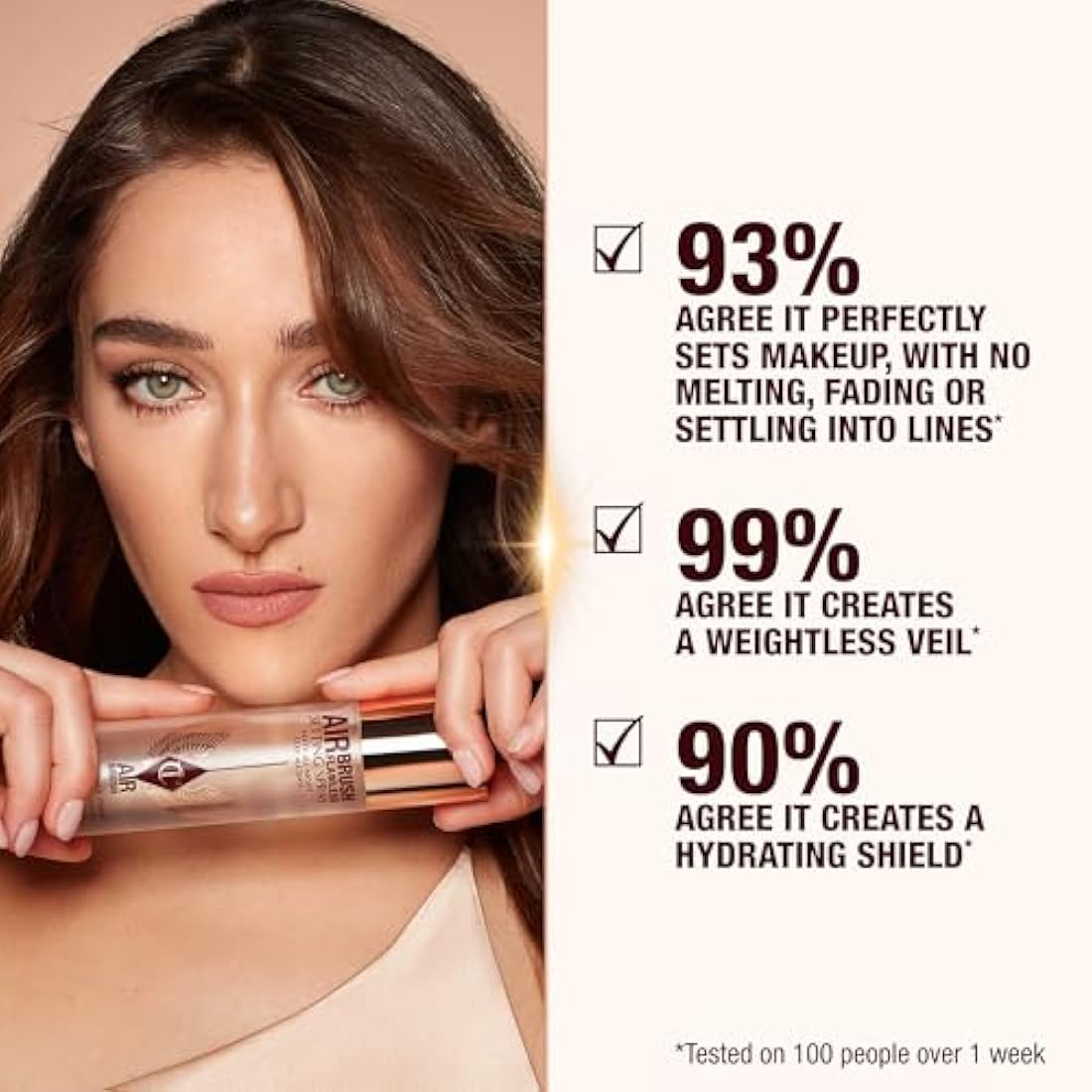 Charlotte Tilbury Airbrush Flawless Setting Spray - 100ml Hydrating Mist