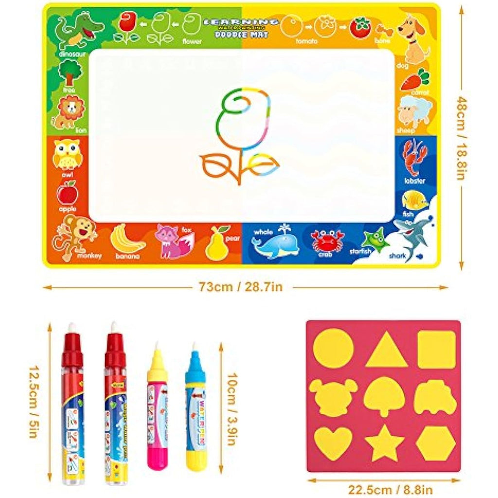Water Doodle Mat – Large Magic Painting Board for Kids