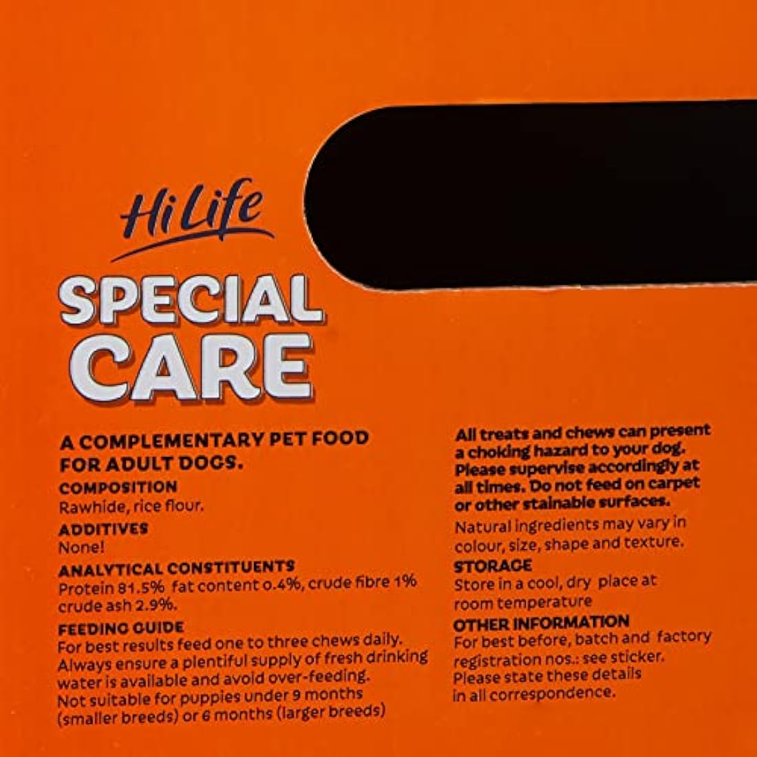Jolof Store Special Care Rawhide Dog Dental Chews - 1kg Bulk Box