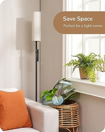 EDISHINE LED Floor Lamp – Dimmable Standing Lamp with Remote Control