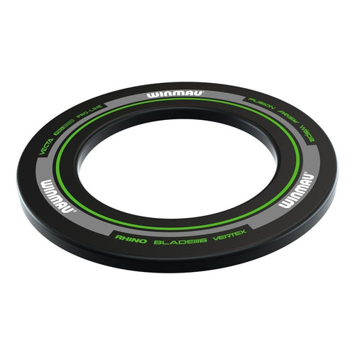 Winmau Dartboard Surround Ring - Black and Green Foam Wall Protector
