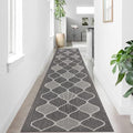 Cekene Non-Slip Hallway Carpet Runner - 65x300cm Washable Kitchen Rug