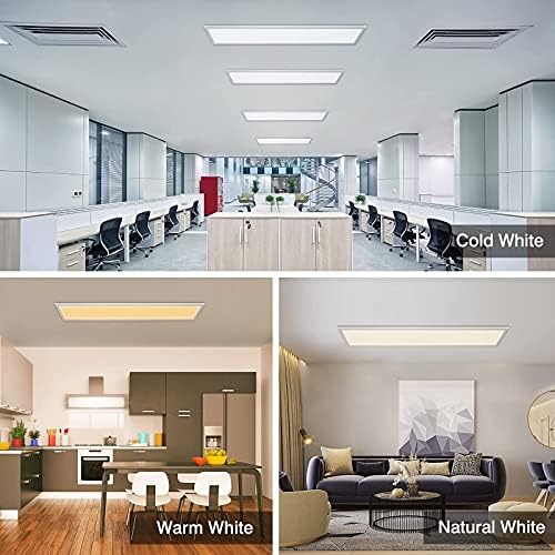 Dimmable LED Ceiling Light Panel | 120x30cm 40W Remote Control