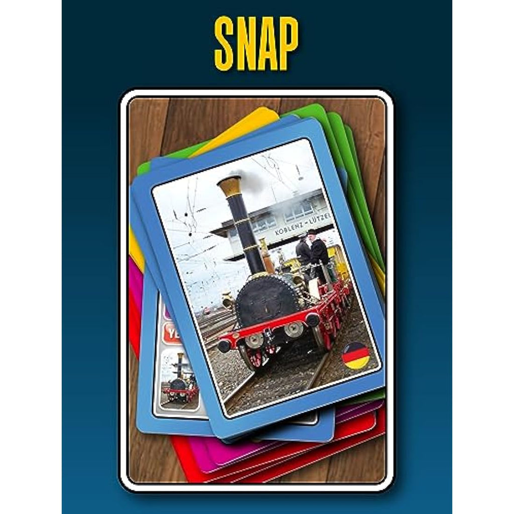 Trains Card Game – 7-in-1 Educational Travel Game for Kids