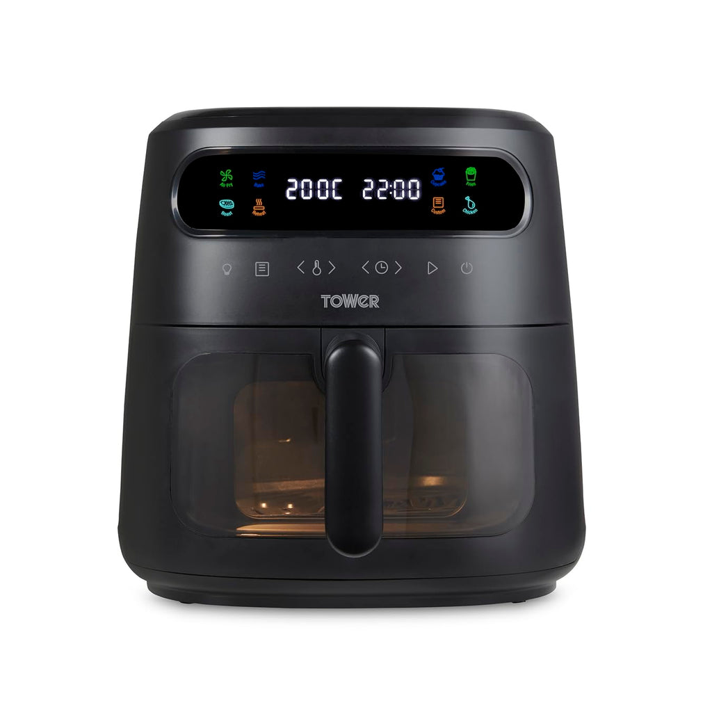 Tower T17123 Vortx Vizion 7.5L Air Fryer with Digital Display - Black