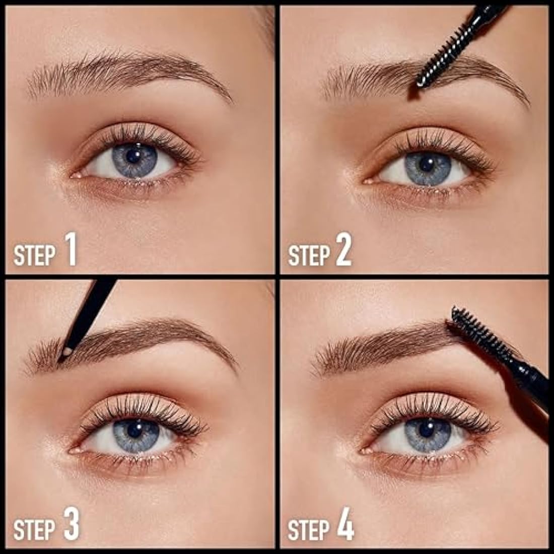 Max Factor Brow Shaper – Ultra Fine Eyebrow Pencil with Spoolie, 20 Brown