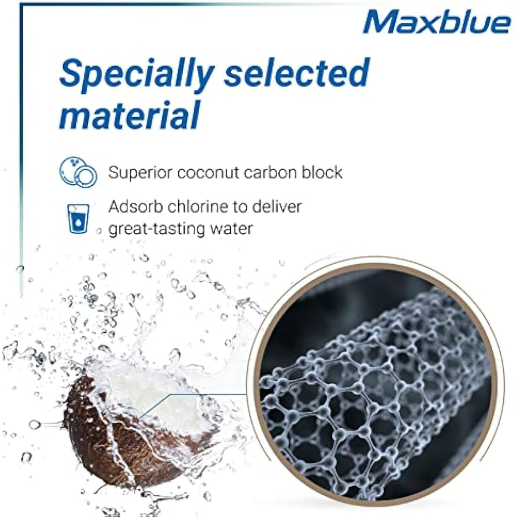 Maxblue DA29-00020B Refrigerator Water Filter Replacement | 3-Pack