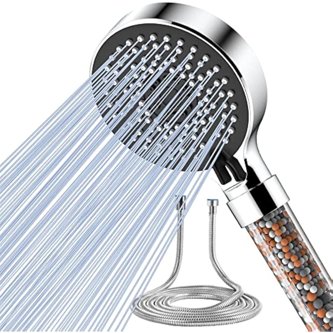 Magichome High Pressure Filter Shower Head | 5 Modes with 2M Hose