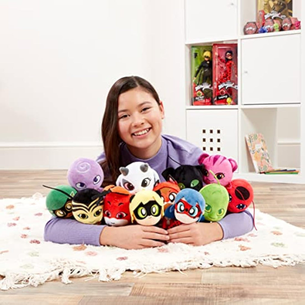 Miraculous Kwami Plagg Plush Toy – 15cm Super Soft Stuffed Cat Toy