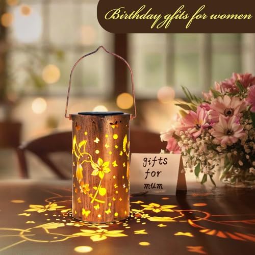 Dragonfly Solar Lanterns – 2 Pack Waterproof Metal Garden Lights