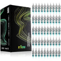 STIGMA Tattoo Cartridge Needles – 50Pcs Mixed Round Liner & Magnum