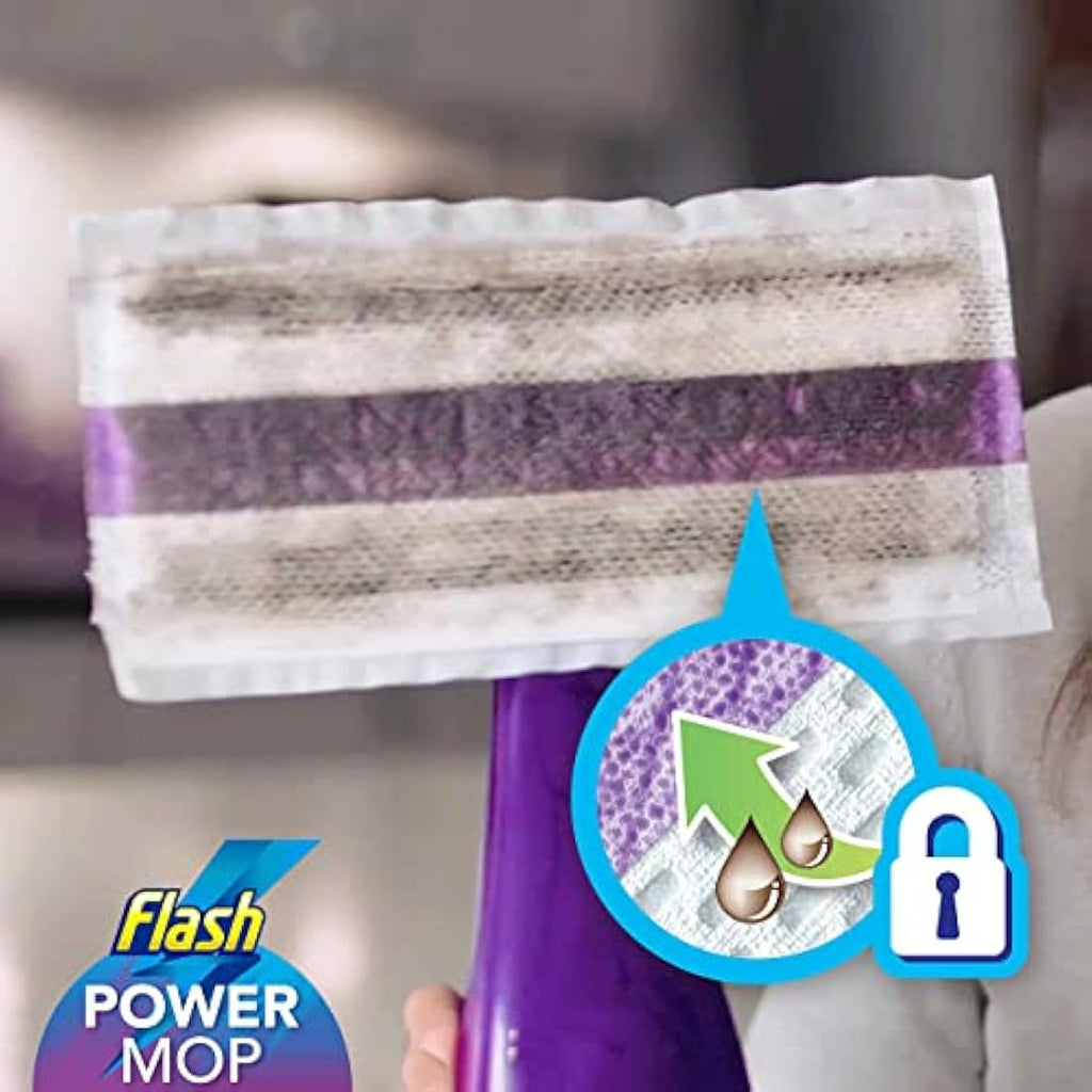 Flash Powermop Multi-Surface Floor Cleaner Refill, Lavender - 5L