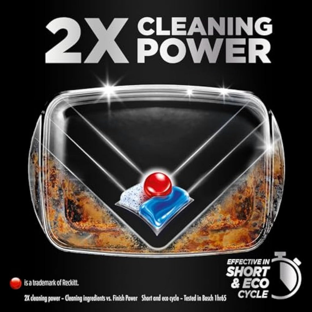 Finish Ultimate Infinity Shine Dishwasher Tablets - 80 Count Fresh Scent