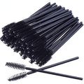 Jolof Store 50 PCS Disposable Eyelash Brushes | Mascara Wands - Black