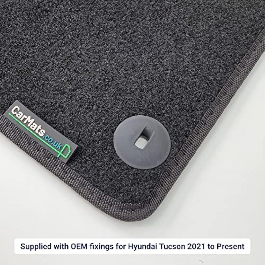 Hyundai Tucson 2021+ Carpet Car Mats | Tailored 4pc Set