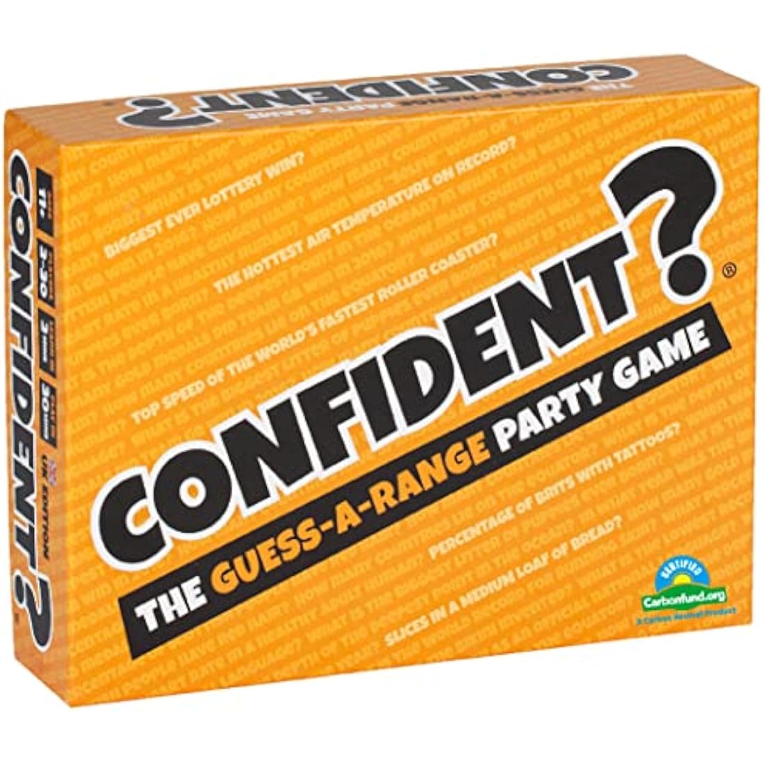Confident? Trivia Board Game – Award-Winning Family Party Quiz Game