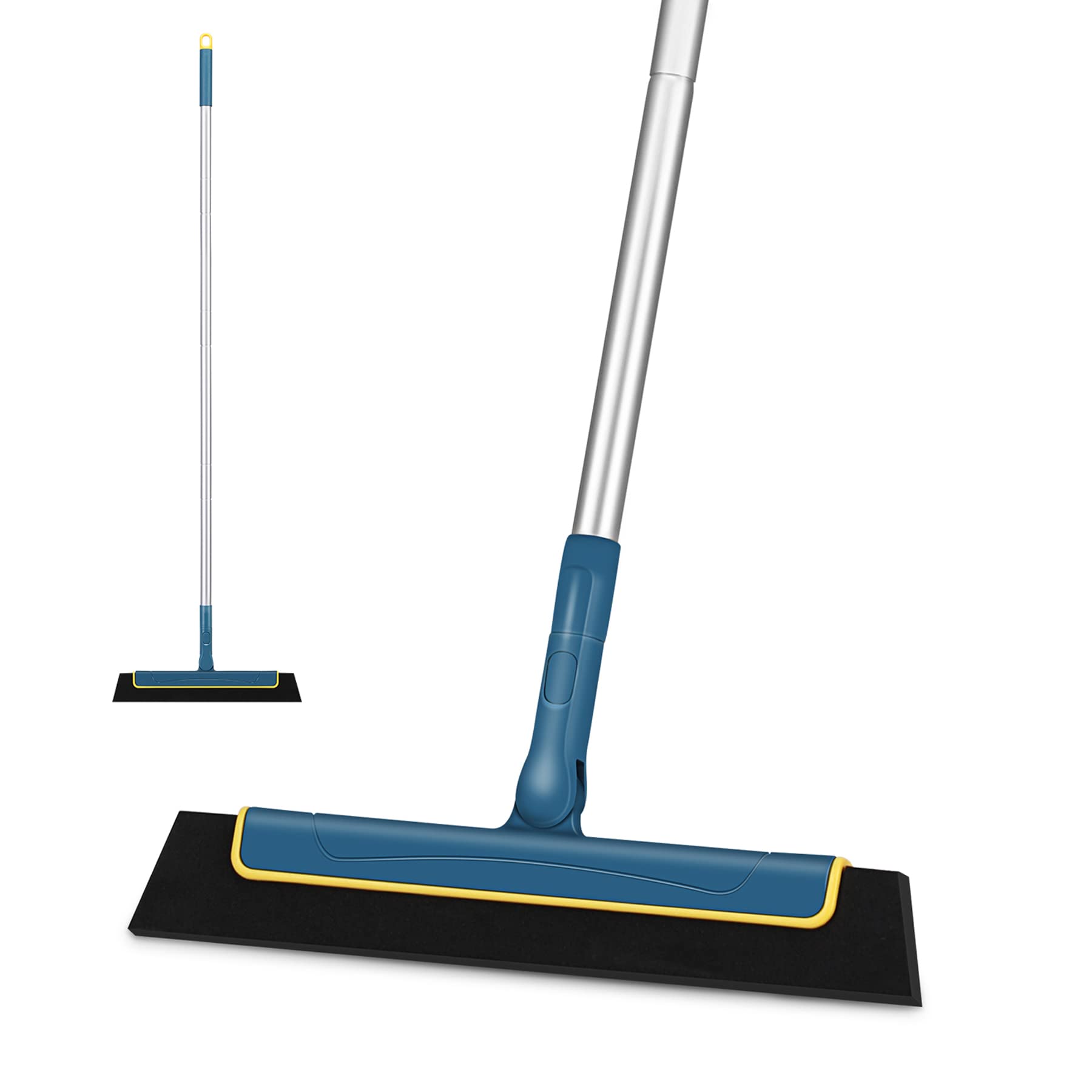 CLEANHOME 53" Floor Squeegee | Adjustable Long Handle Shower Scraper