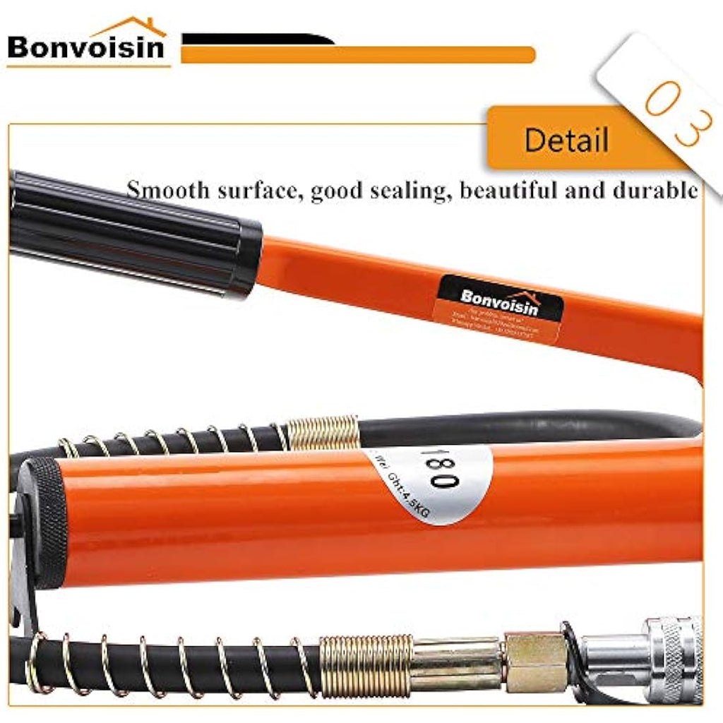 Bonvoisin CP-180 Manual Hydraulic Hand Pump for Lifting Cylinders