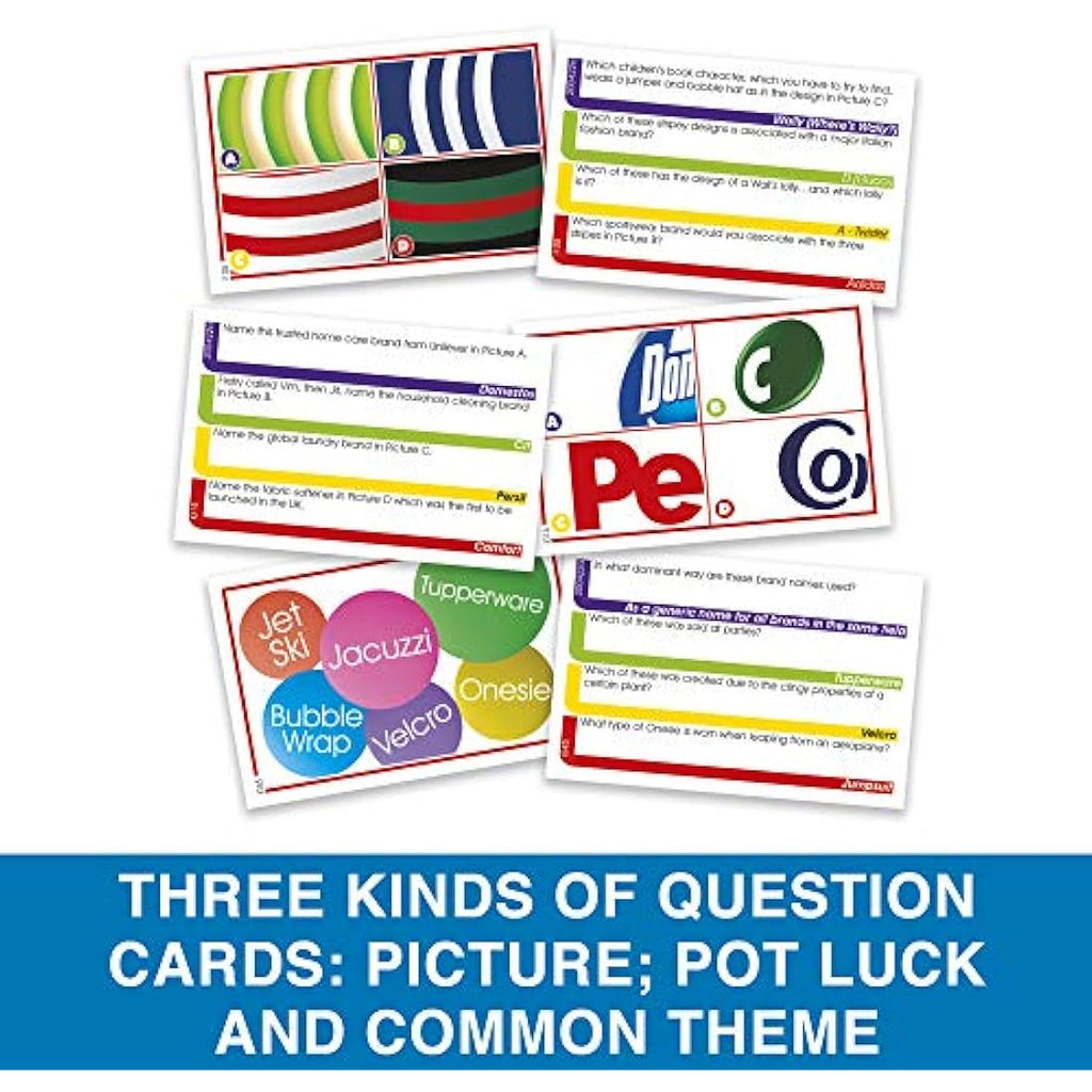 Drumond Park The LOGO Board Game Second Edition | Family Trivia Game