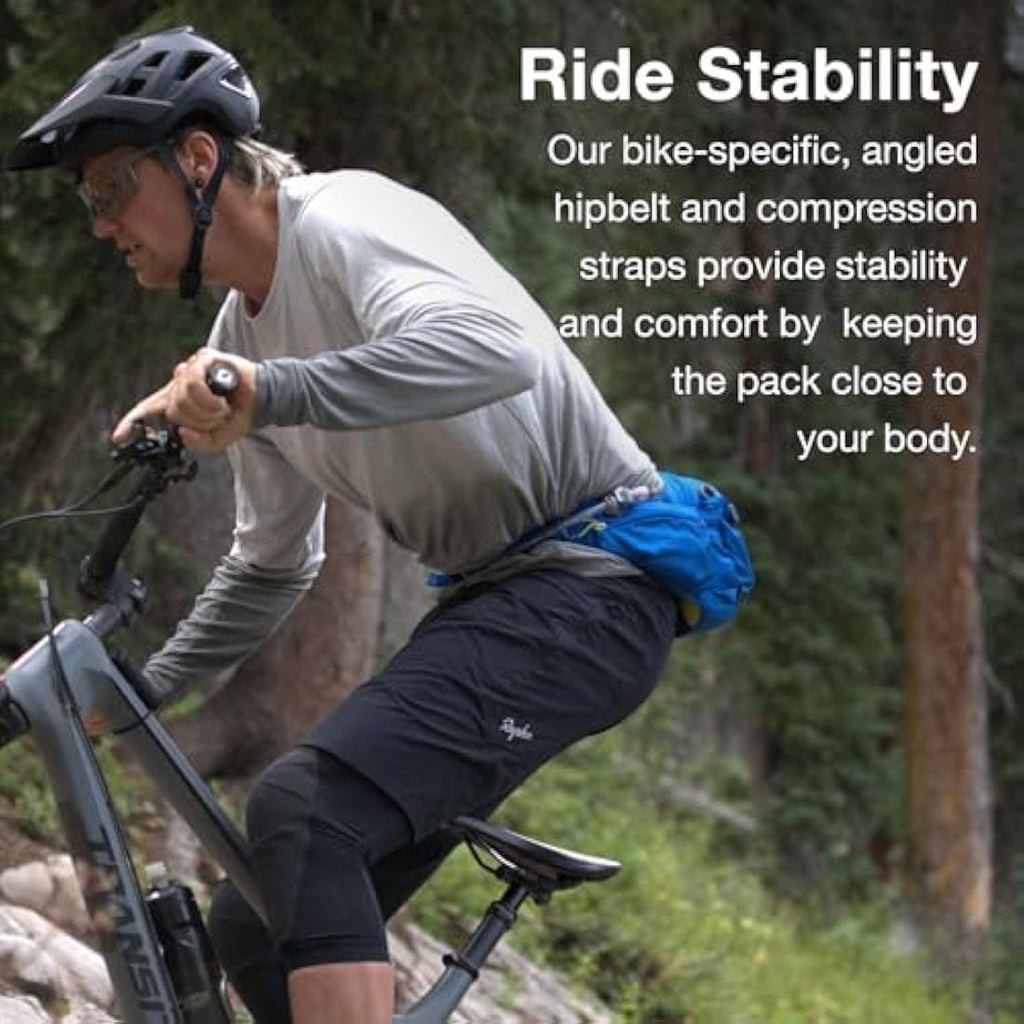 Osprey Seral 7 Hydration Lumbar Pack – 1.5L Cycling Waist Bag in Black