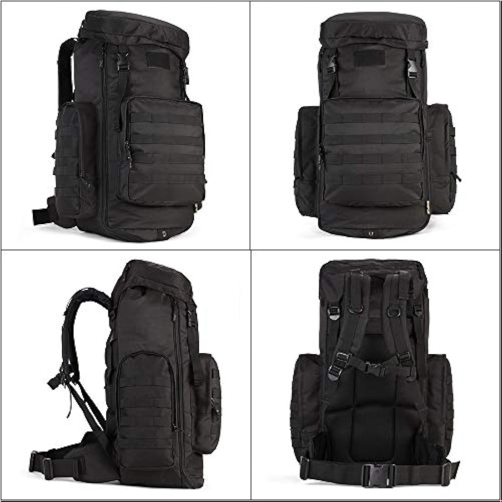 YUHAN 85L Tactical Hiking Backpack | Large MOLLE Oxford Rucksack