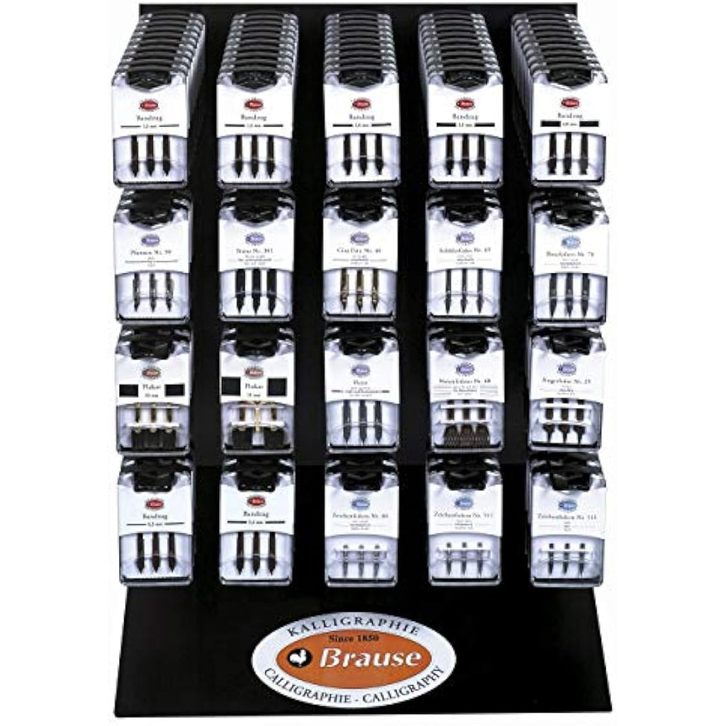 Brause Cito Fein Calligraphy Nibs – 0.3mm Gold Writing Nib, 100 Pack