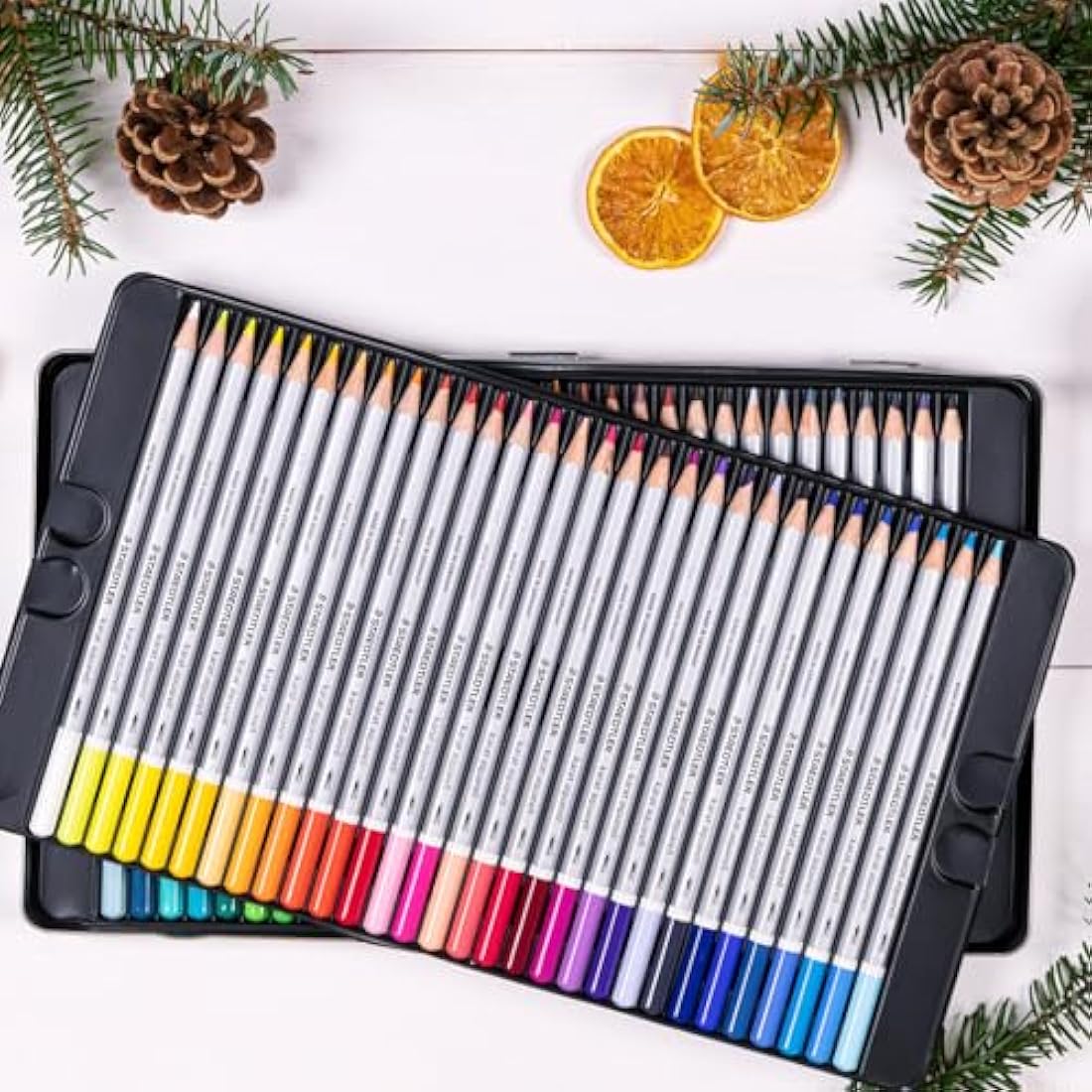 Staedtler Karat Aquarell Watercolour Pencils – Assorted Tin of 60