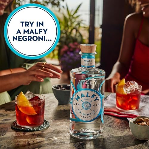 Malfy Originale Italian Dry Gin – Classic Juniper & Citrus, 70cl