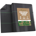 GardenGloss 100gsm Weed Control Fabric – 10m2 Heavy Duty Weed Membrane