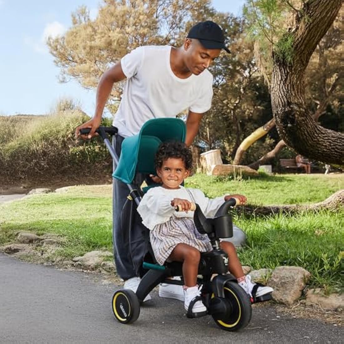 Doona Liki Trike S5 | Foldable Toddler Tricycle - Racing Green
