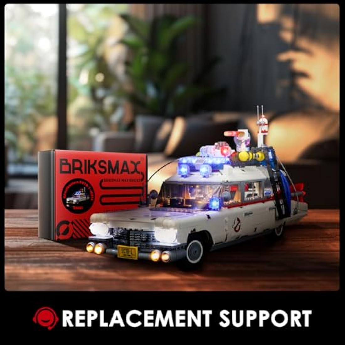 Briksmax LED Lighting Kit for LEGO Ghostbusters ECTO-1 10274 Model